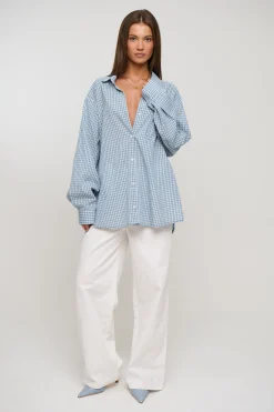 Notting Hill Shirt Baby Blue Check