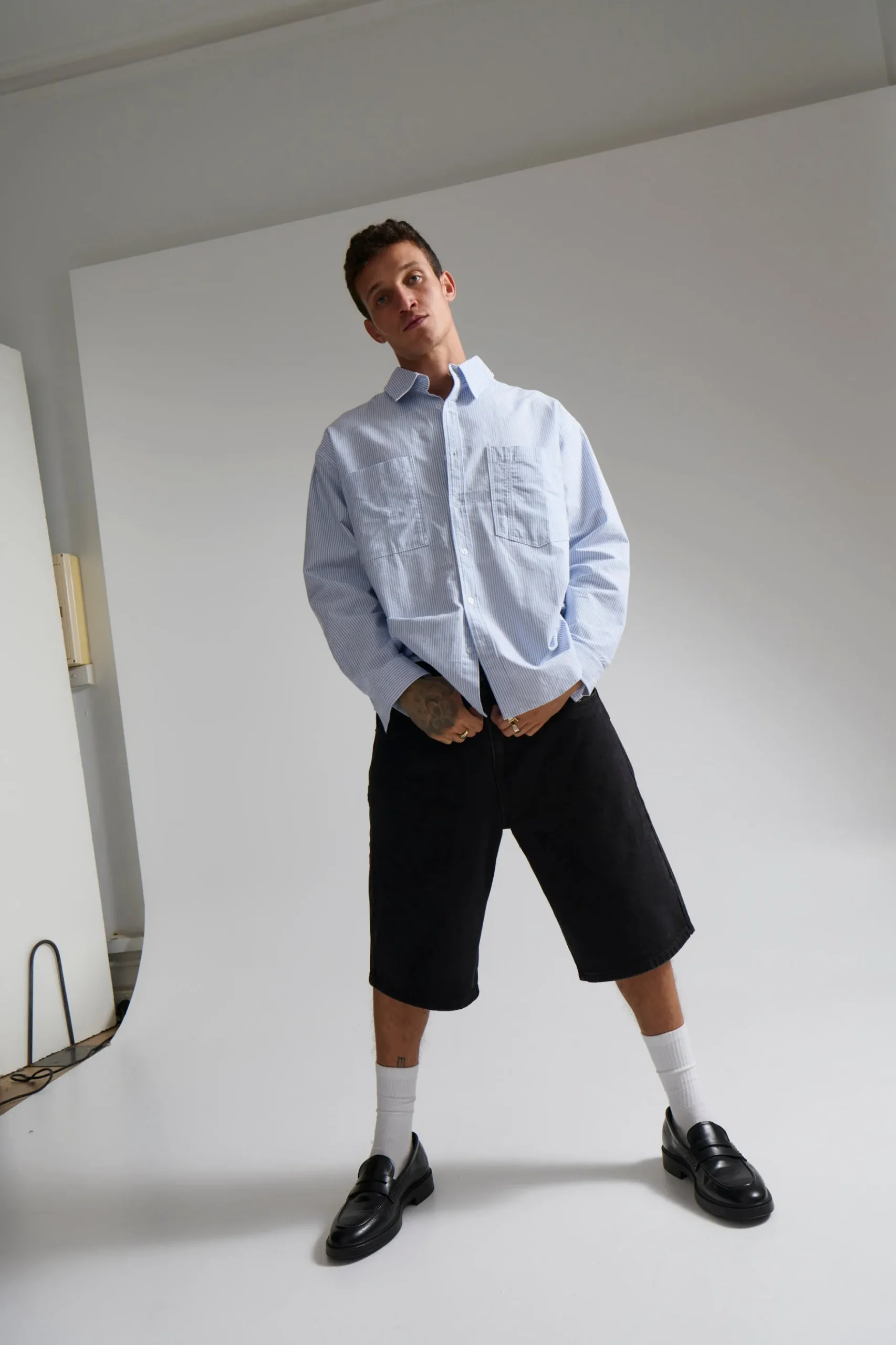 NTH Shirt Stripe Blue