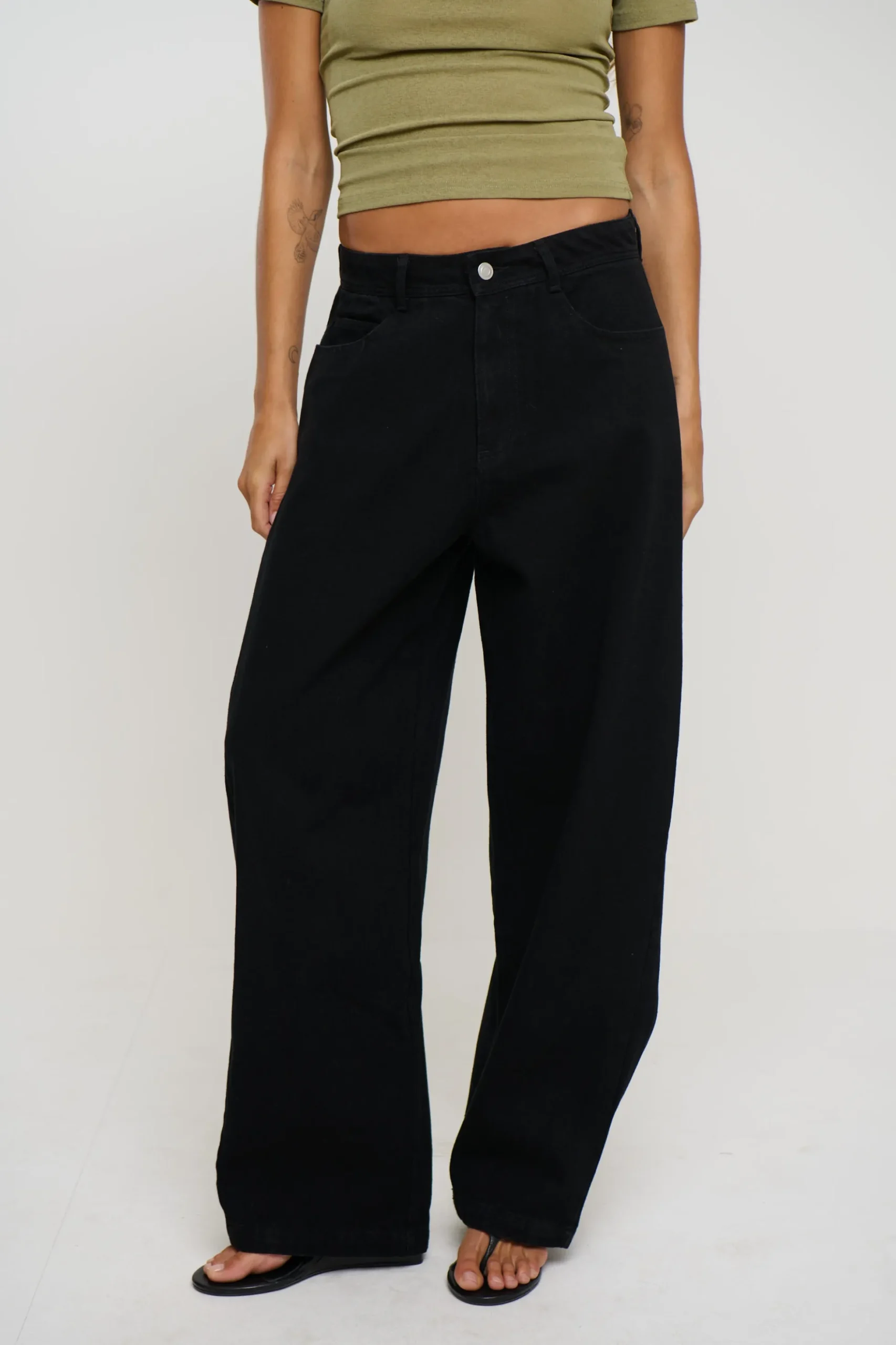 Palmer Jean Washed Black