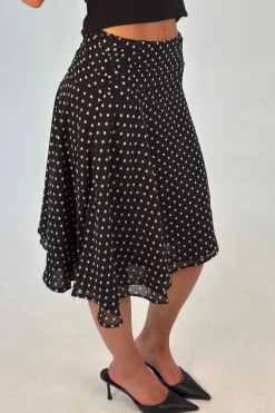 Paloma Midi Skirt Black