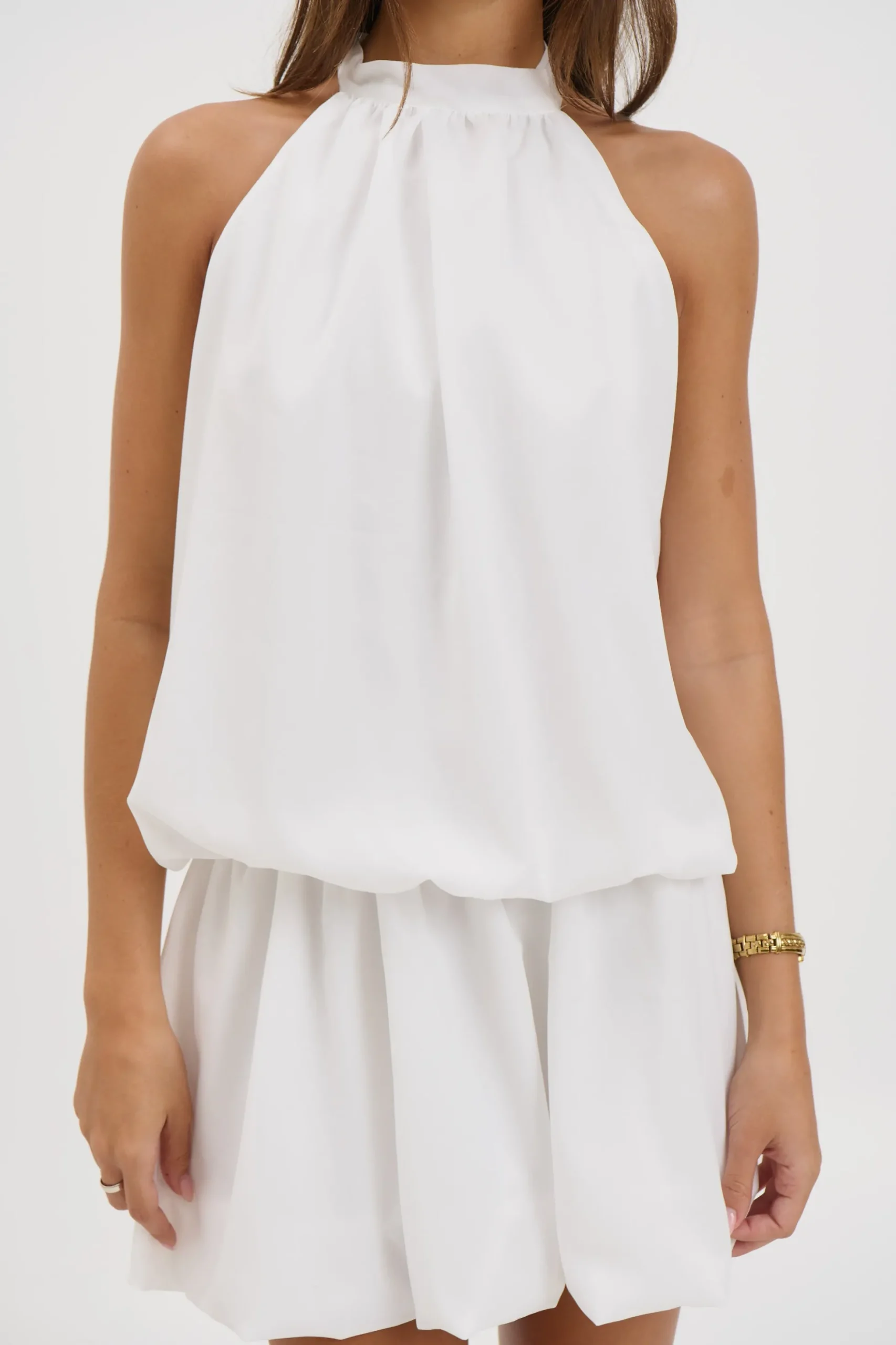 Paris Mini Dress White