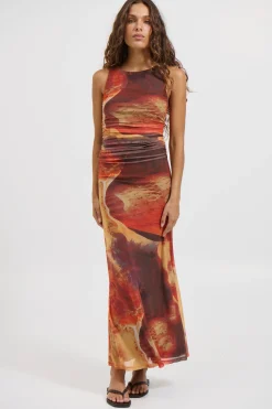 Rossi Maxi Dress Sunset