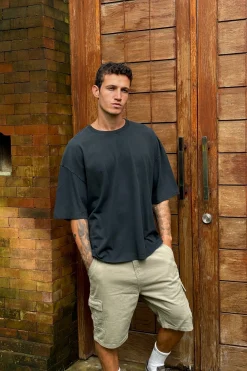 Ryder Baggy Short Khaki