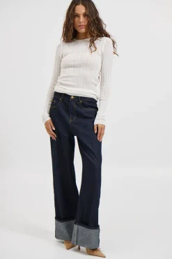 Sable Jean Dark Indigo
