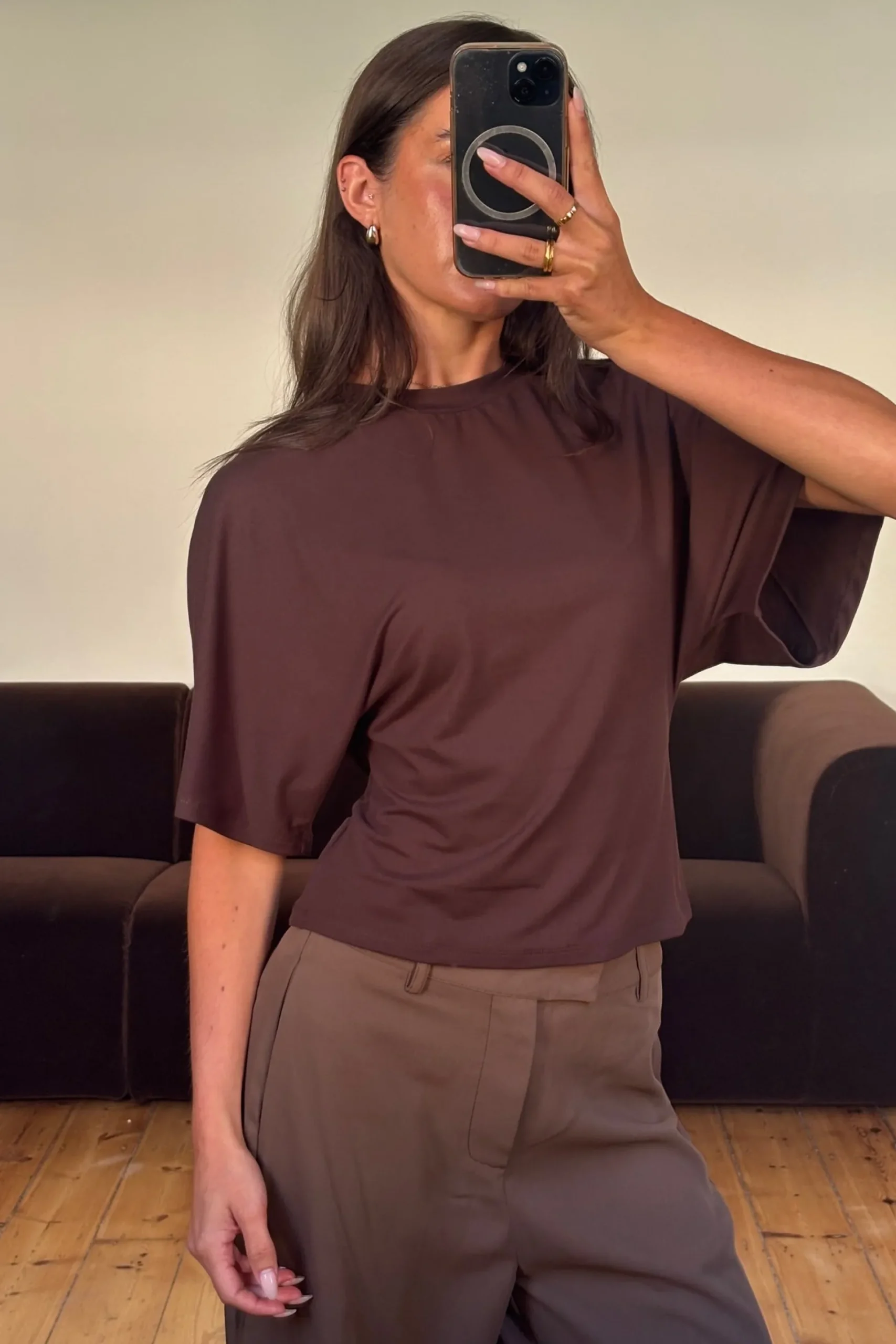 Scout Top Chocolate