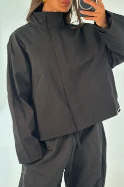 Shoreline Windbreaker Noir
