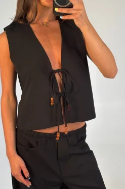 Silas Top Black