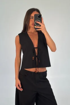 Silas Top Black