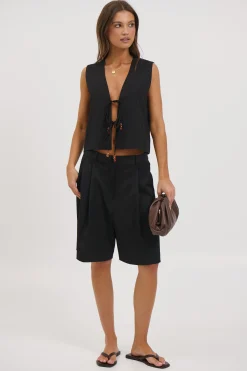 Silas Top Black