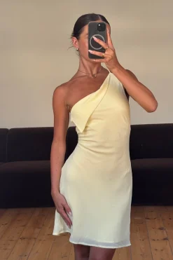 Sophie Mini Dress Lemon