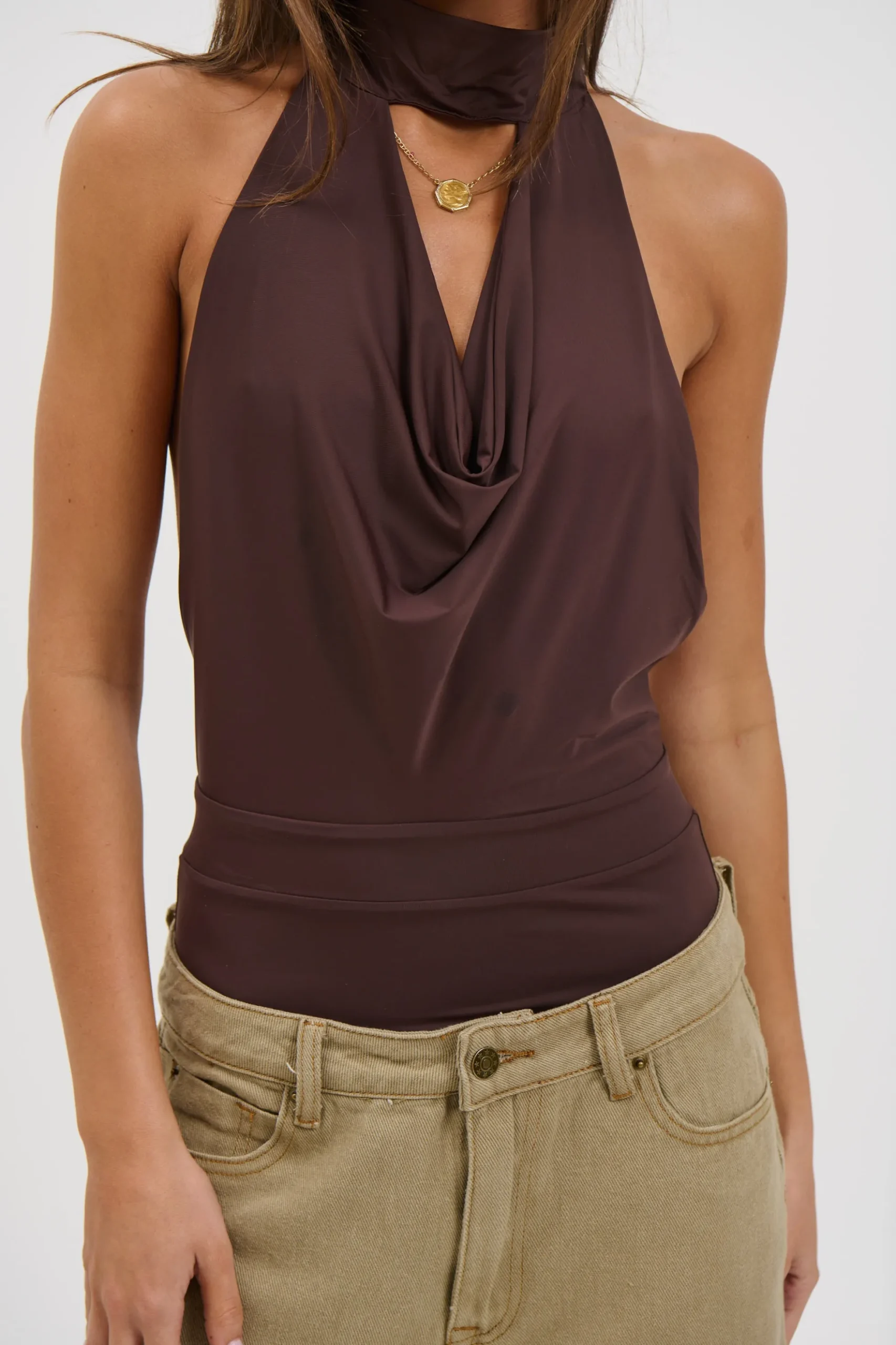 Teagan Bodysuit Choc