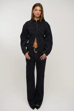 Tilly Bootleg Jean Backstage Black