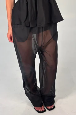 Tobias Sheer Pant Black