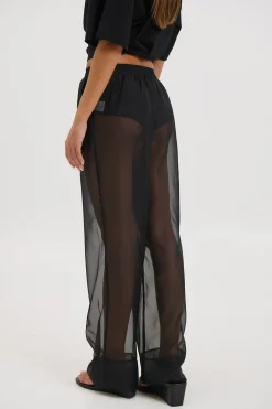 Tobias Sheer Pant Black