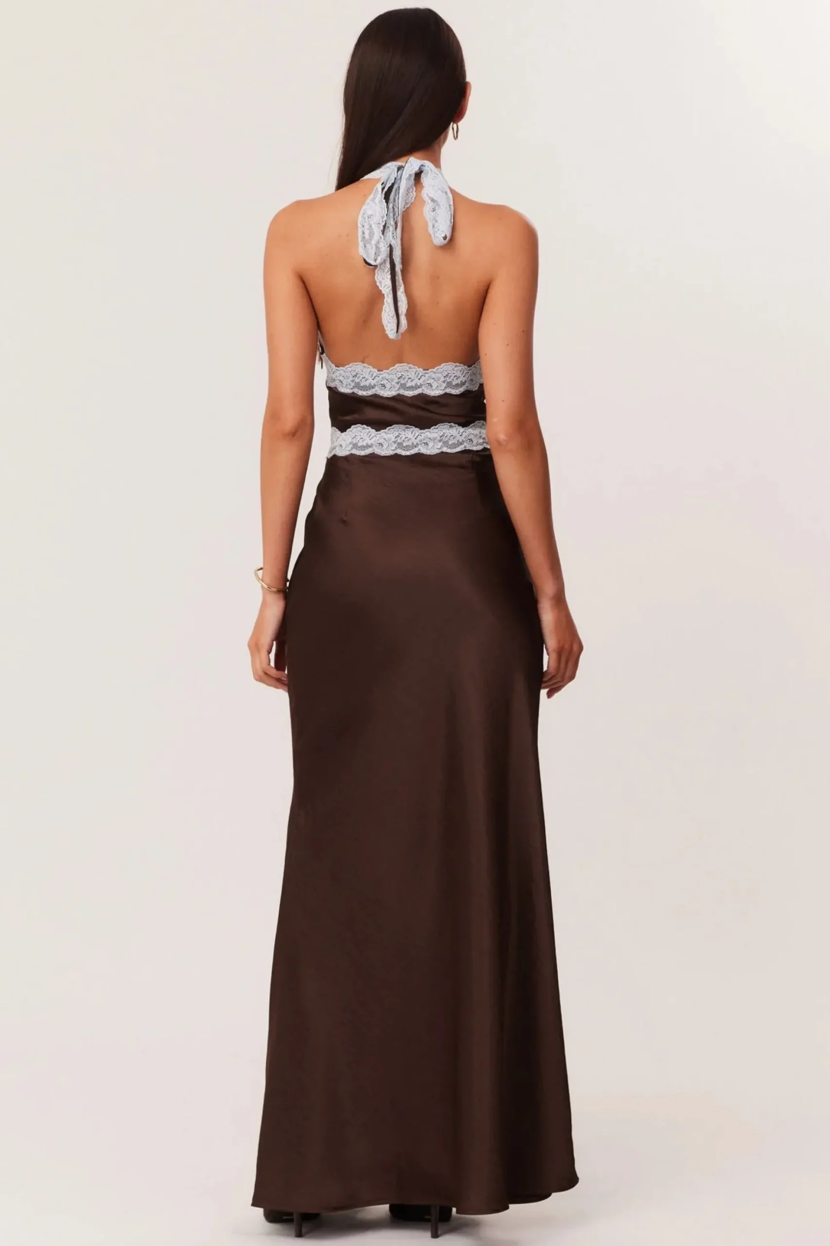 Tonya Maxi Dress Chocolate