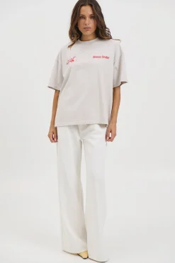 Unisex Bronze Snake Melb Tee Ivory