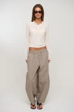 Unisex Julius Baggy Pant Khaki