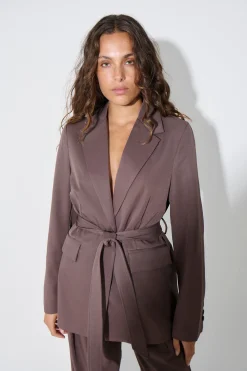 Vance Blazer Chocolate