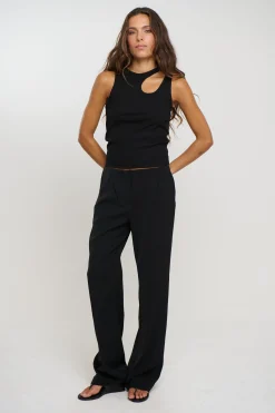 Veronika Tank Black