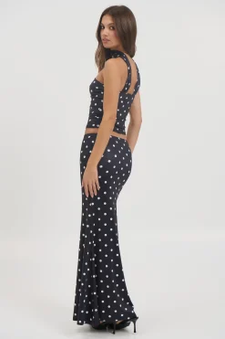Viktoria Polk Dot Set Black
