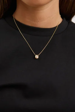 Willow Birthstone Necklace April