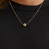 Willow Birthstone Necklace August