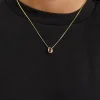 Willow Birthstone Necklace February
