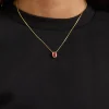 Willow Birthstone Necklace January