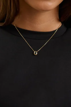 Willow Birthstone Necklace May
