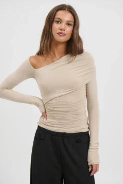 Yani Top Almond
